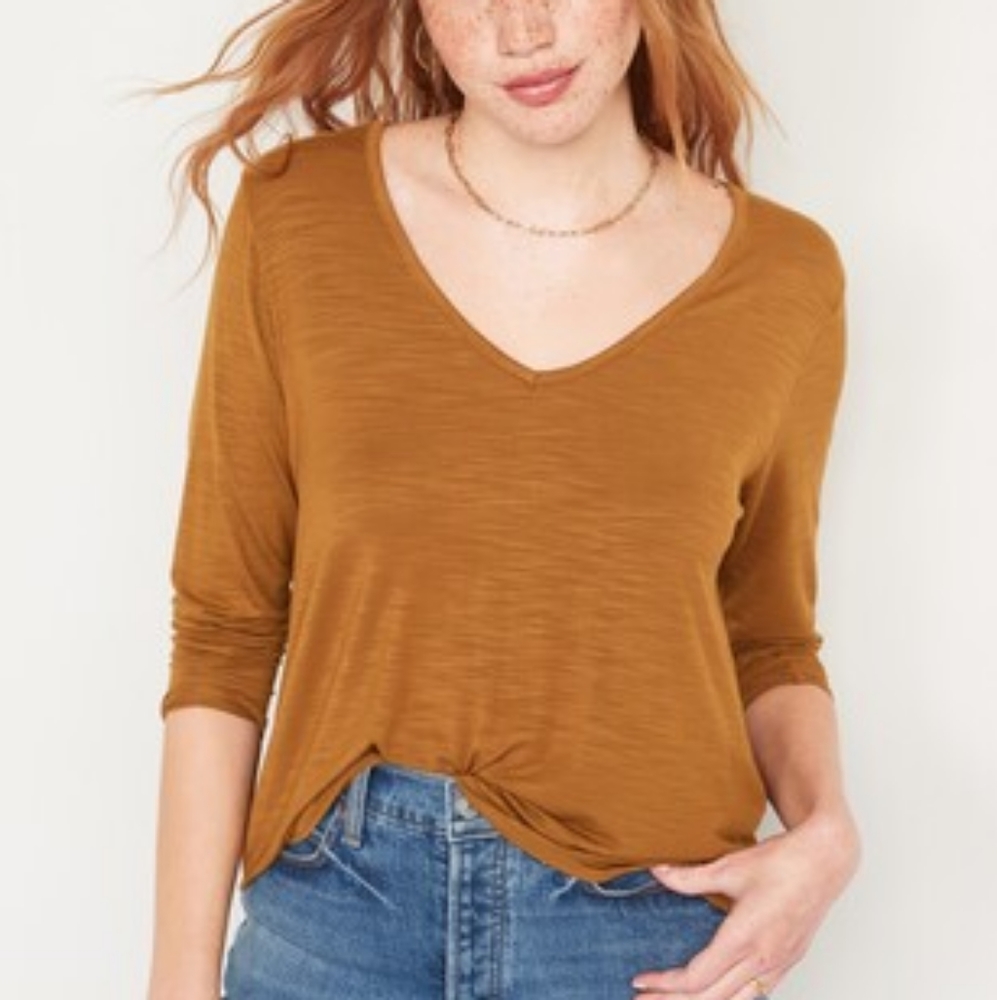 Long sleeve v-neck / size M / Old Navy